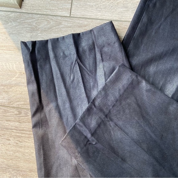 Nancy  Bolen City Girl Metallic Stretch Waist Straight Leg Pants - Picture 4 of 13